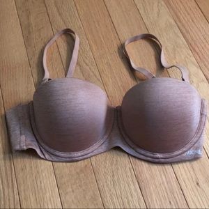 NWT Strapless Nude Push-Up Bra
